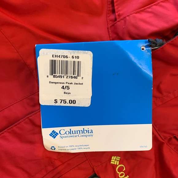 NWT Columbia Youth Coat - Picture 3 of 4